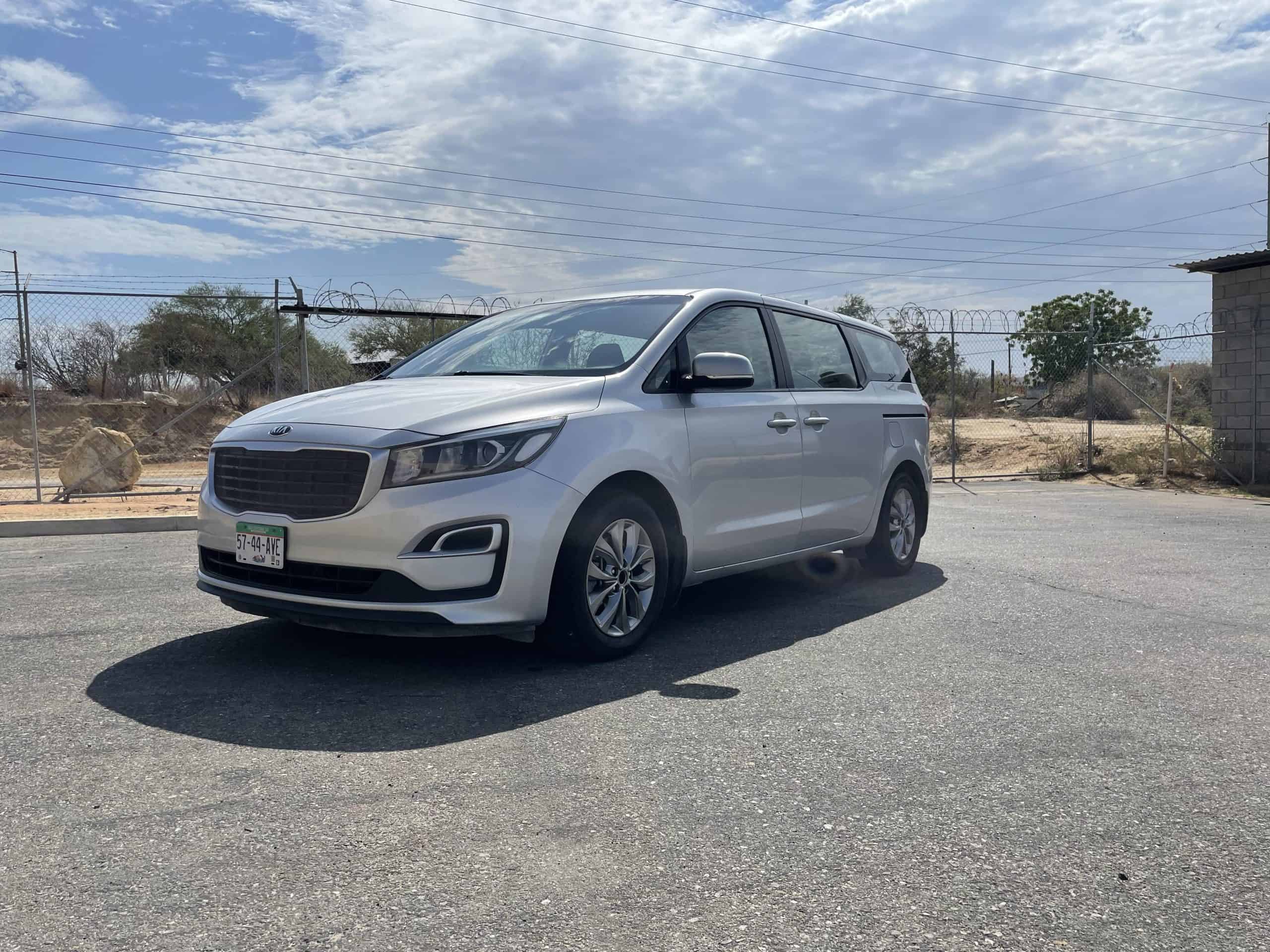 Kia Sedona for Rent in Los Cabos Mexico - BBB Rent a Car